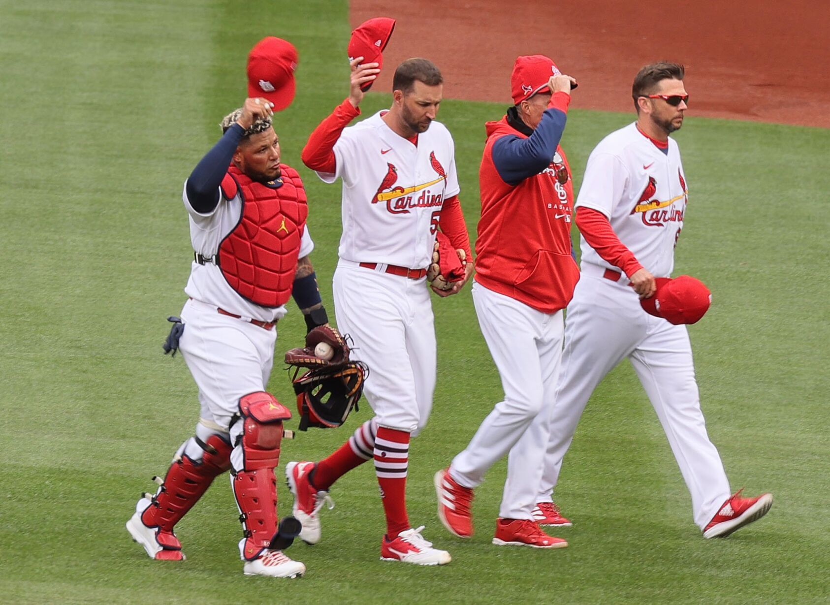 Cardinals host opening day at Busch Stadium